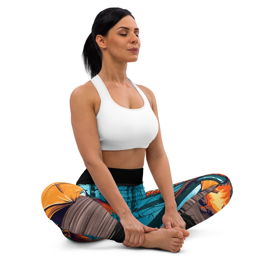 Eerie MothMan Forest Yoga Leggings product image (41)