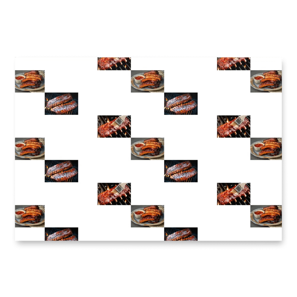 It's BBQ time Wrapping Paper product image (3)
