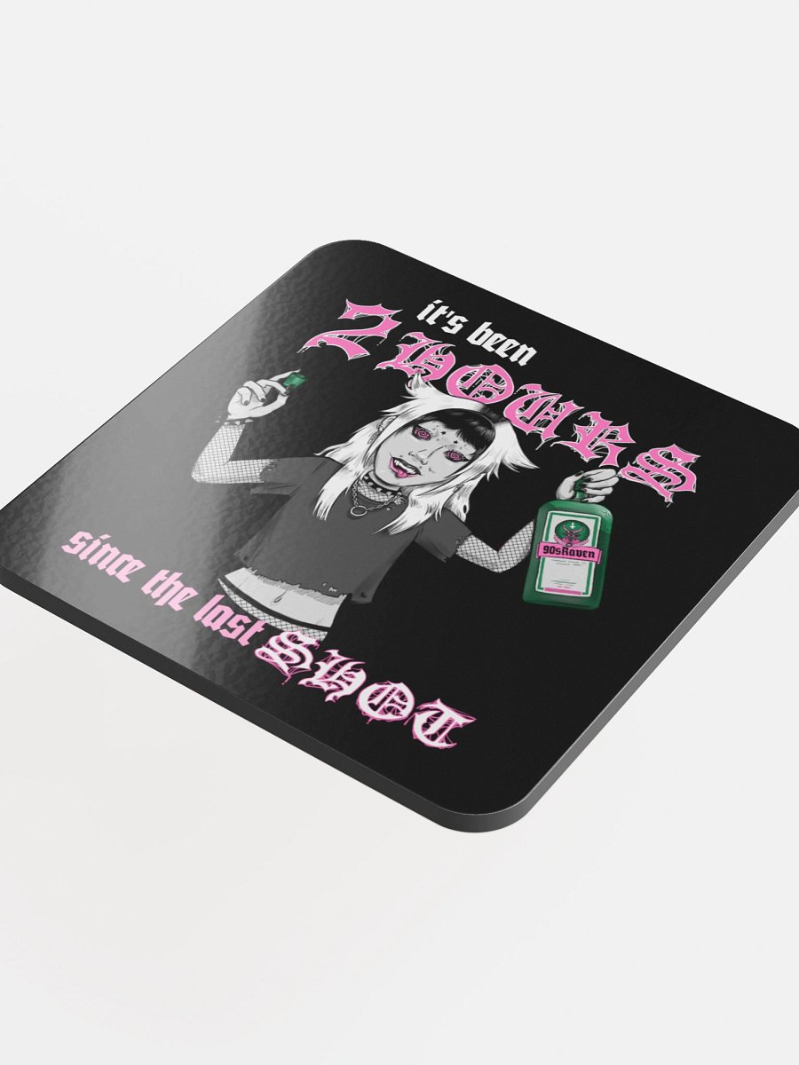 2 Hours Since the Last Shot Cork Coaster product image (4)
