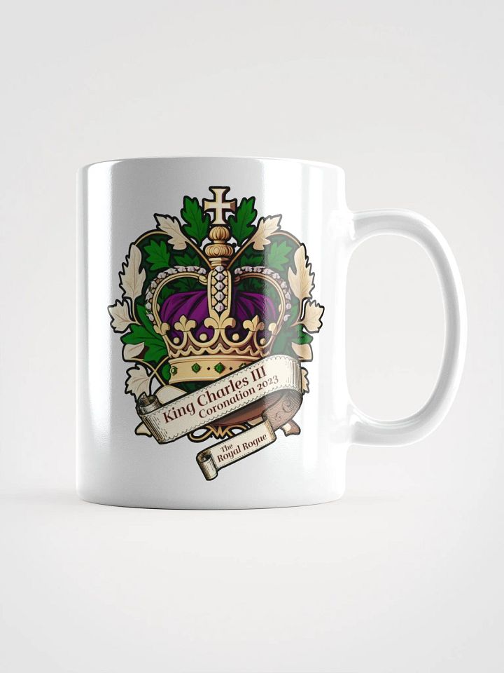 King Charles III Coronation White Mug product image (1)