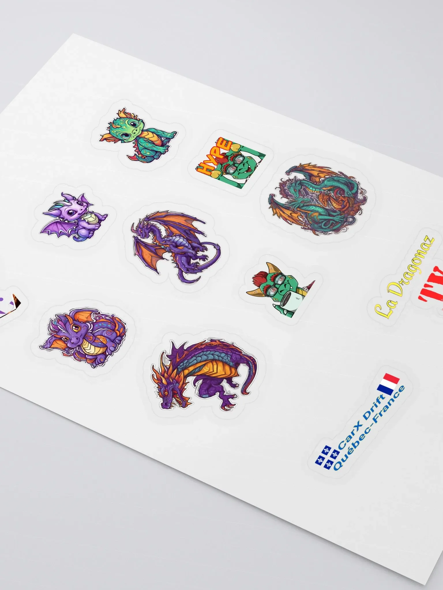 Autocollant LaDragonazTv/ LaDragonazTv Sticker product image (2)