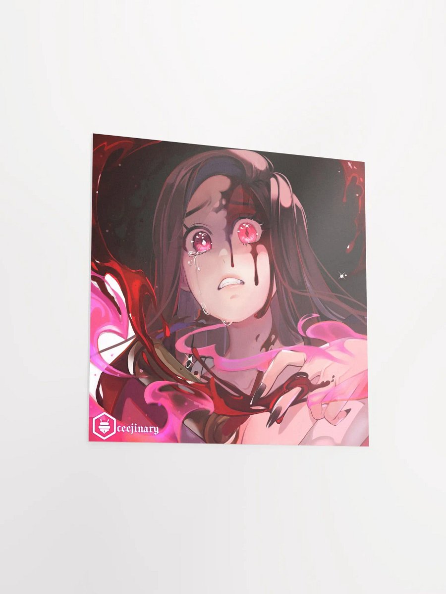 Nezuko Blood Art product image (3)