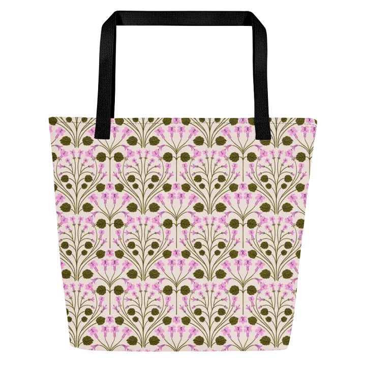 Alpine Serenity - Pink and Green - Tote Bag product image (2)