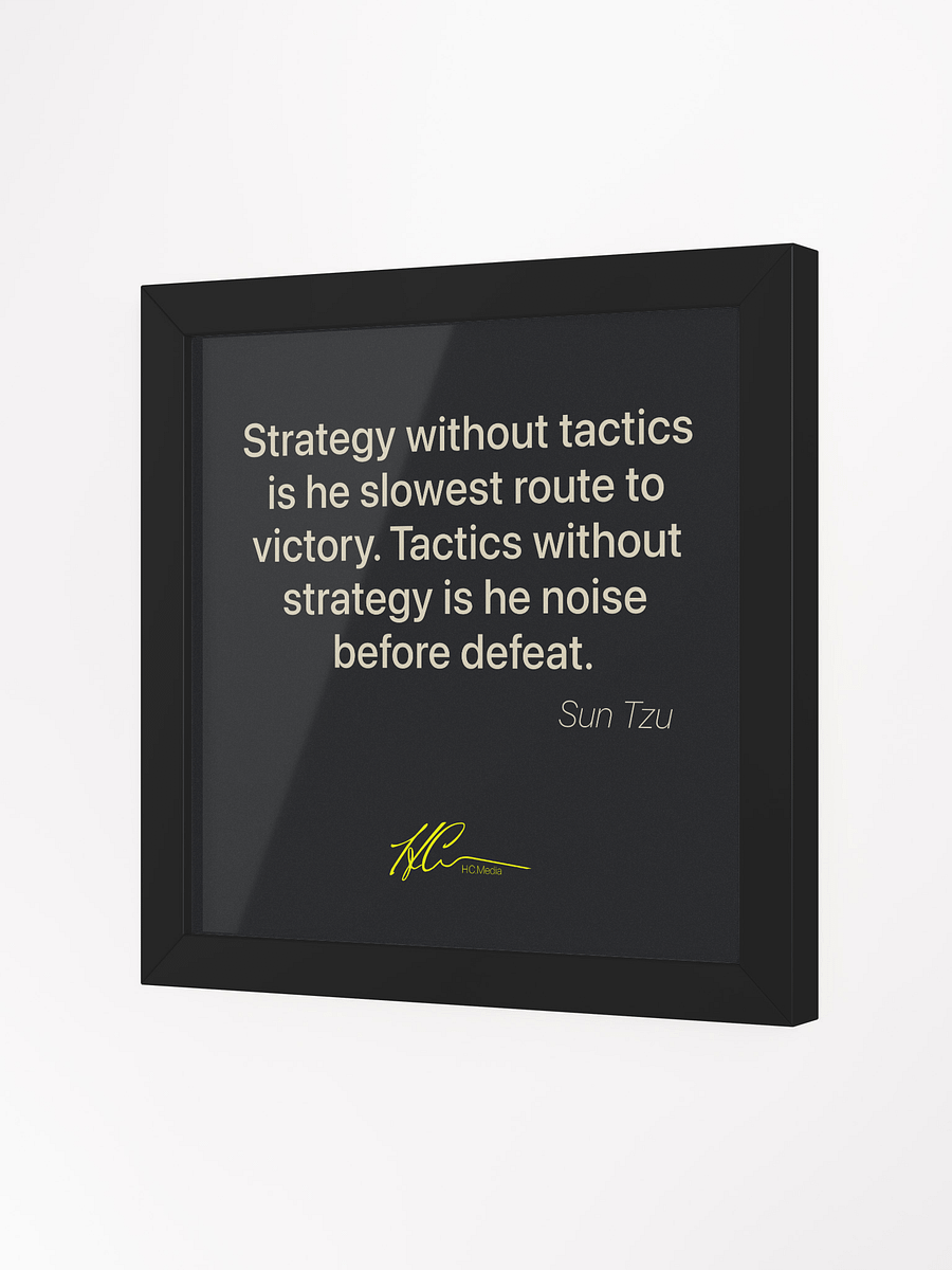 Sun Tzu Q4 - Framed Poster product image (2)