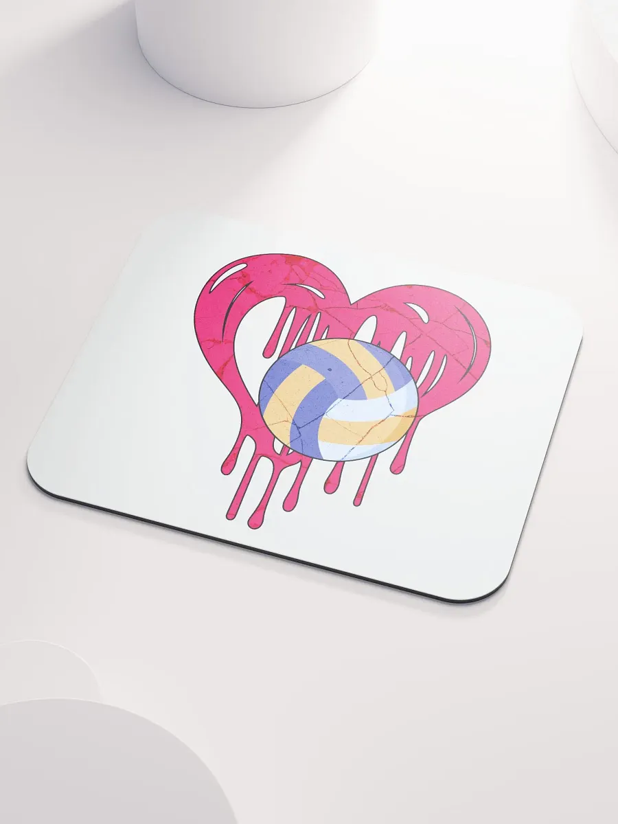 Heart Volleyball Mouse Pad product image (5)