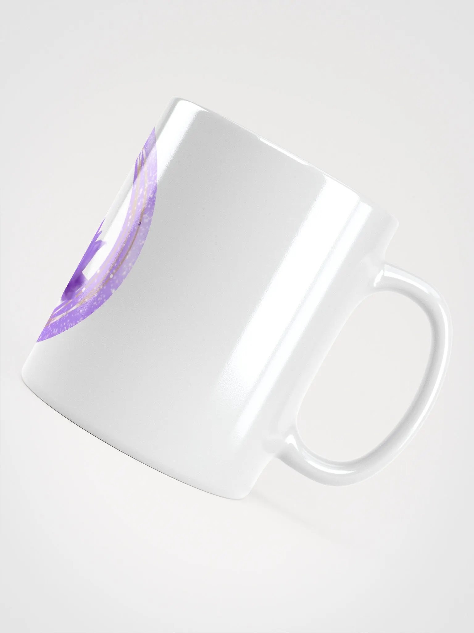 Purple Lotus Flower Mug Cup product image (2)