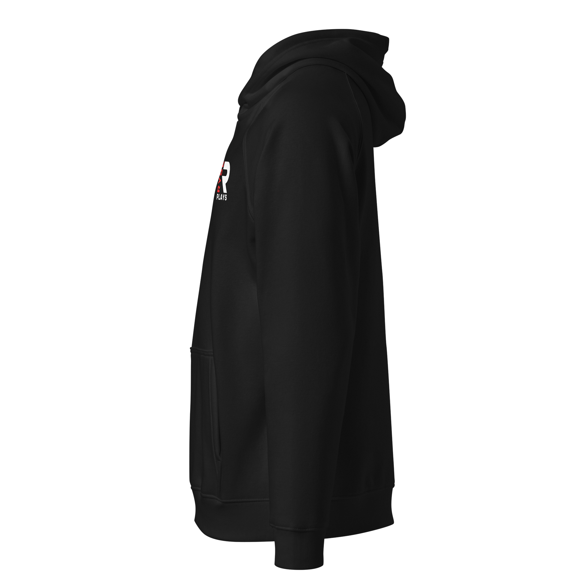 Ryse Plays: Hoodie Printed (White & Red Logo) product image (2)