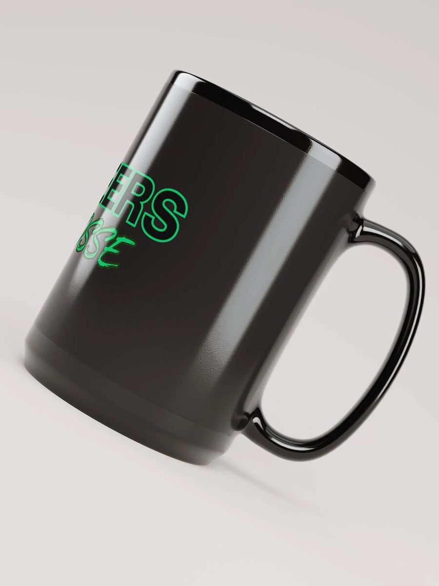 Pioneers Lacrosse Black Glossy Mug product image (5)