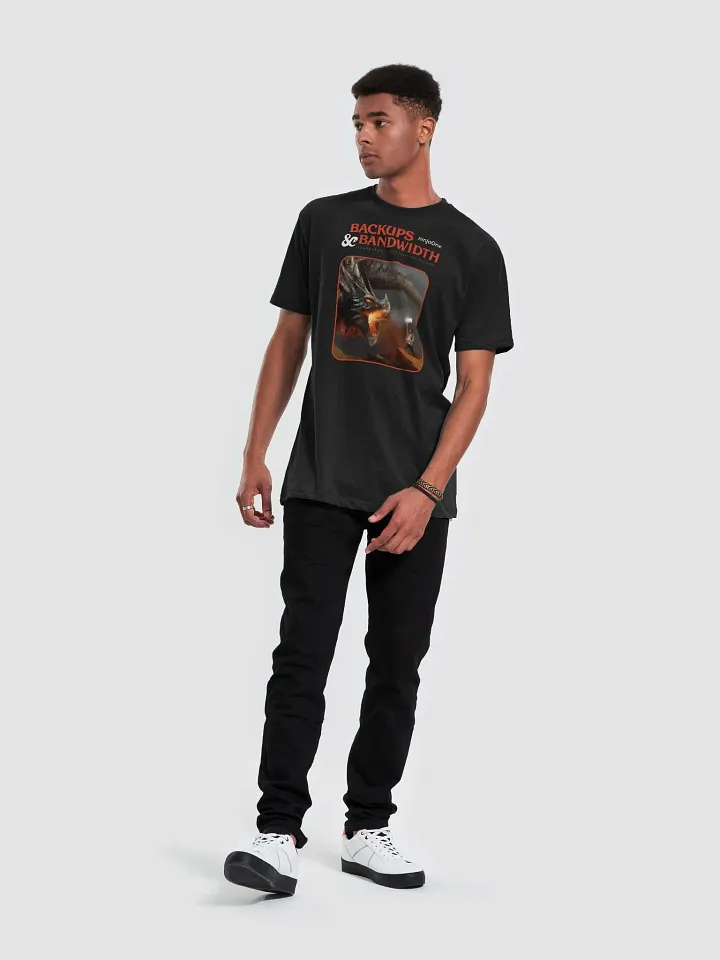 NinjaOne Backups & Bandwidth 2023 - Cotton Ringspun Tee product image (2)