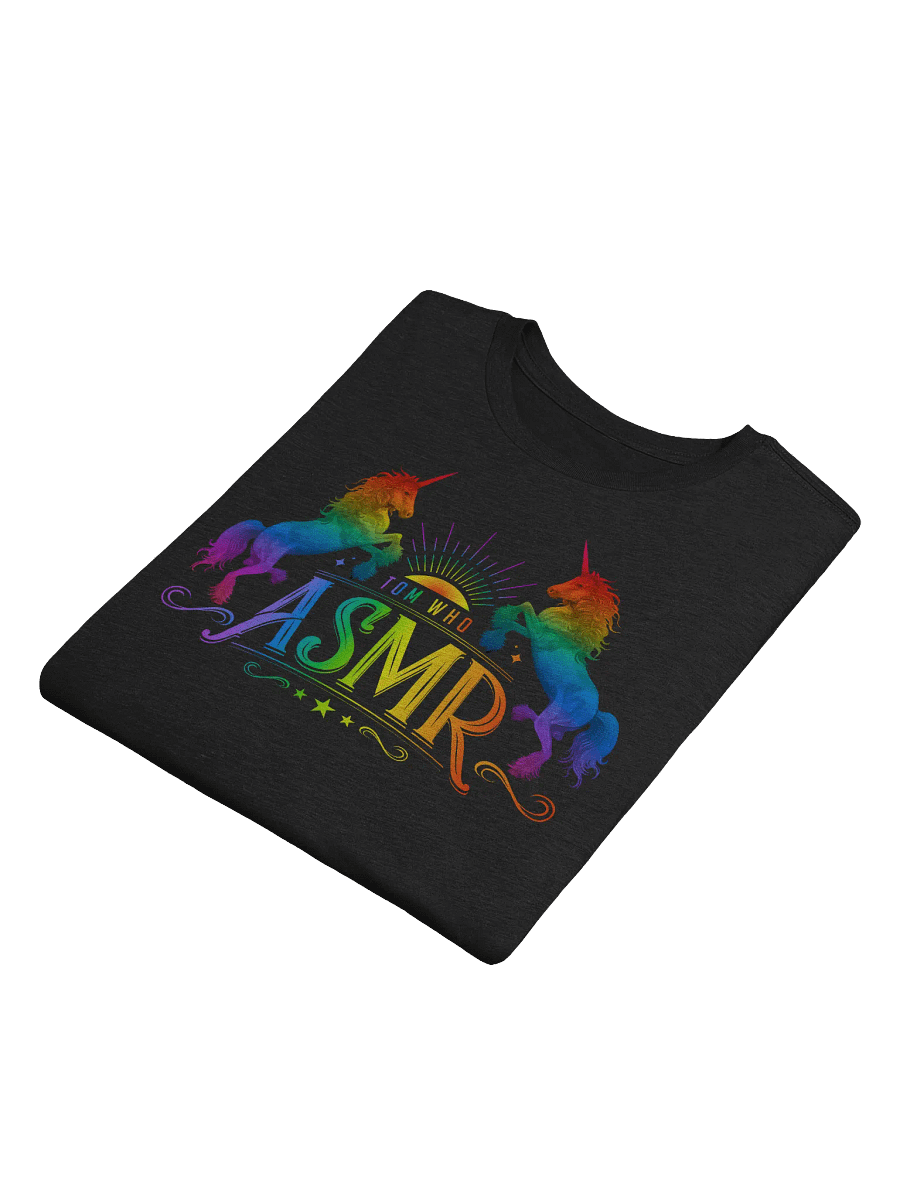 ASMR Unicorns Rainbow / Fitted Tee product image (3)