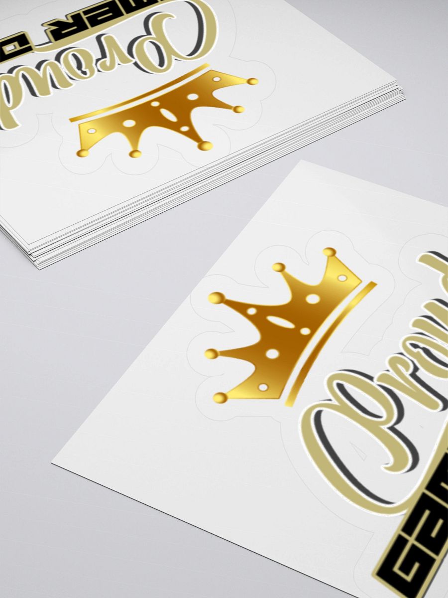 Wicked Gamer Dad Kiss Cut Stickers product image (16)