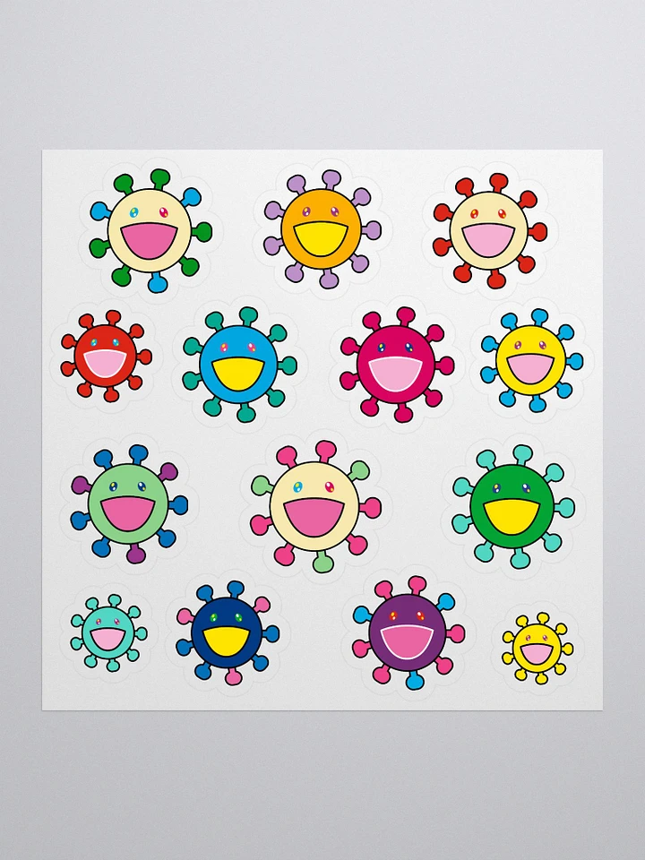 Corona-Chan Sticker Sheet product image (1)