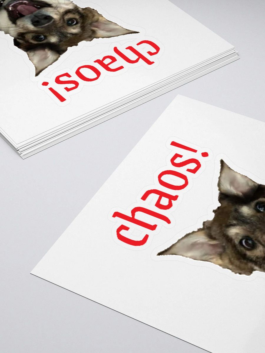 Chaos Coyote Sticker product image (4)