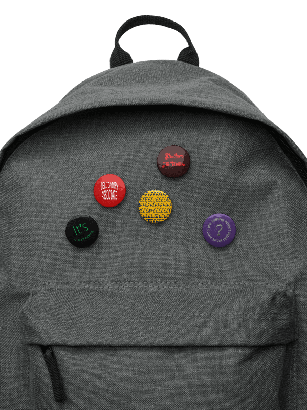 WILLOWISP Button Pins (Quote Collection) product image (6)