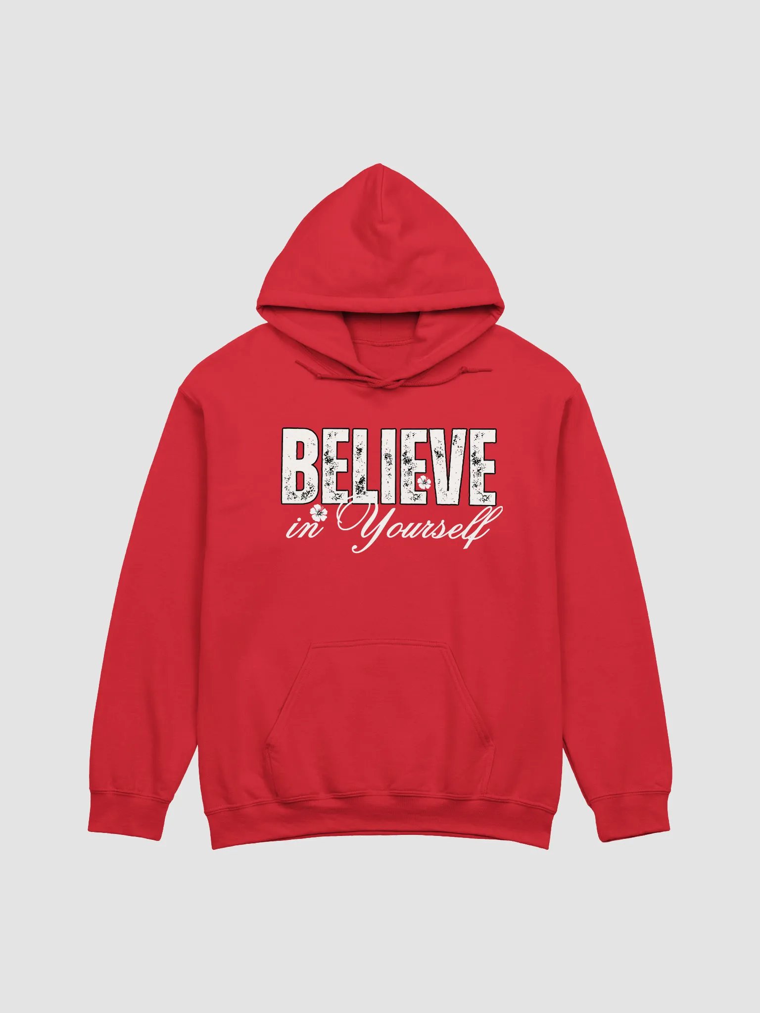Believe In Yourself, Distressed Gildan Hoodie product image (10)