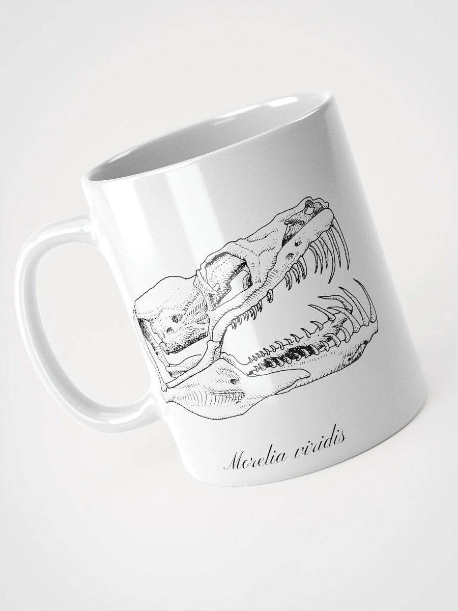 Green Python Skull mug product image (6)