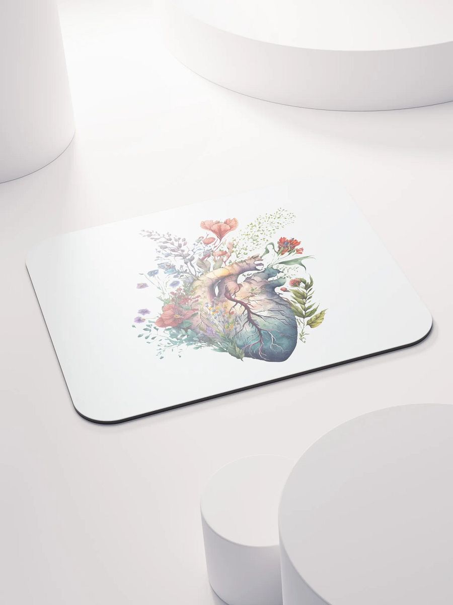 Wildflower Anatomy Heart Mouse Pad product image (4)