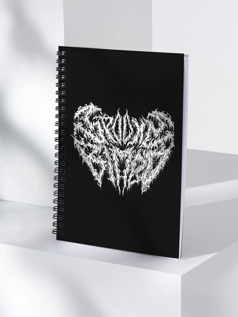 Death Metal Logo Notebook product image (4)