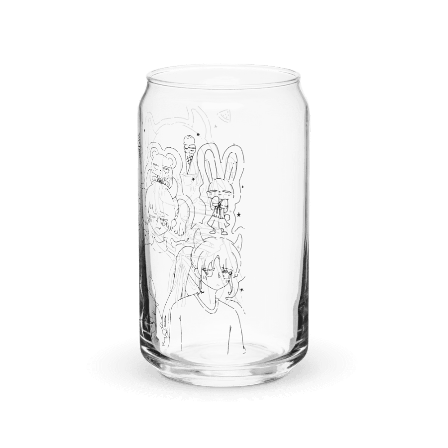 Hungry Demon & Friends Can-Shaped Glass product image (10)