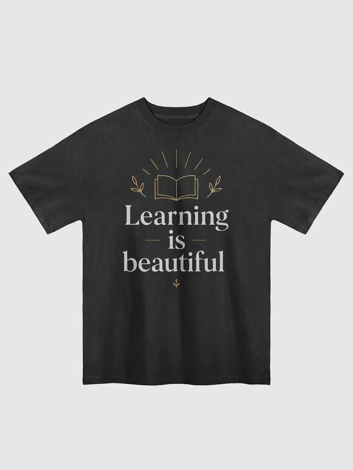 Unlock Your Brilliance: How Natalie Portman’s Quote  Learning is Beautiful  Can Transform Your Life — Wear It, Believe It, Become It product image (1)