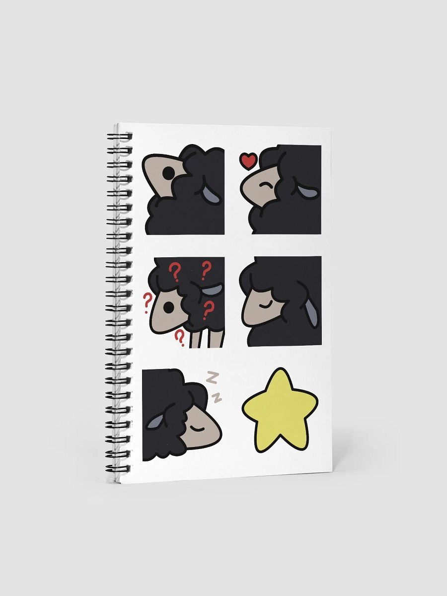 LILAOFTHEWIND EMOTE SPIRAL NOTEBOOK product image (2)