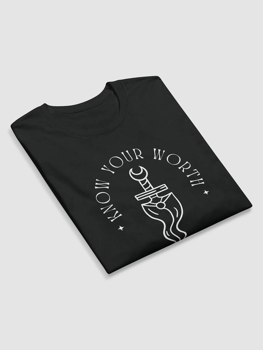 Know Your Worth Premium Fitted Printed Long Sleeve product image (6)