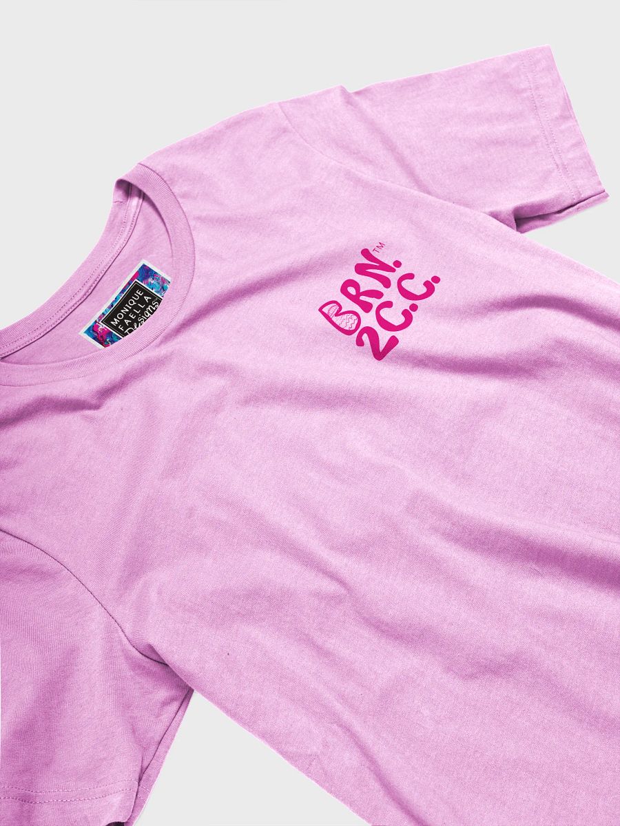Women's | BOURNE to Cape Cod™ | Supersoft T-Shirt by Bella+Canvas | Vibrant Pink Logo on Pastel Colors product image (24)