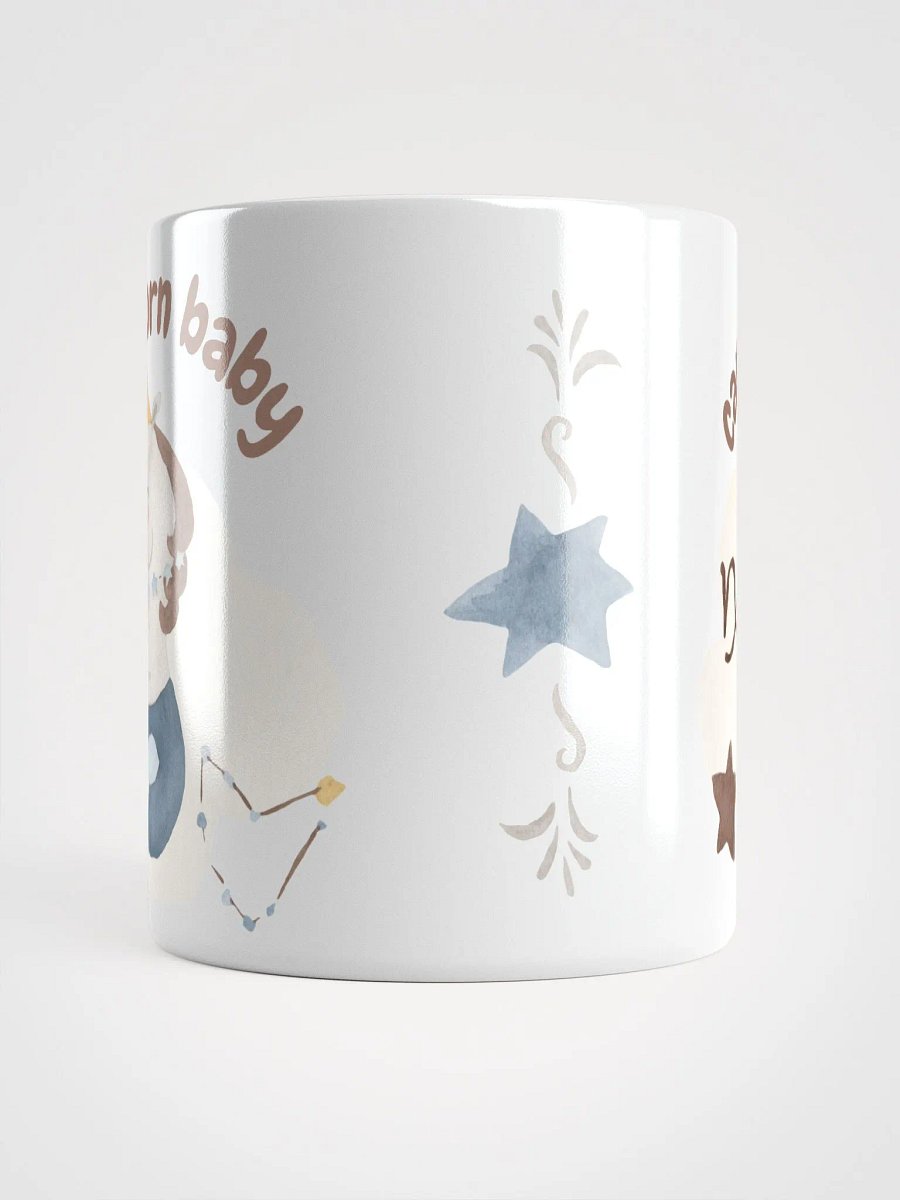 Capricorn Baby December 22 – January 19 WHITE GLOSSY MUG Baby Gift, New Mom Gift, Fun Astrology Gift product image (6)