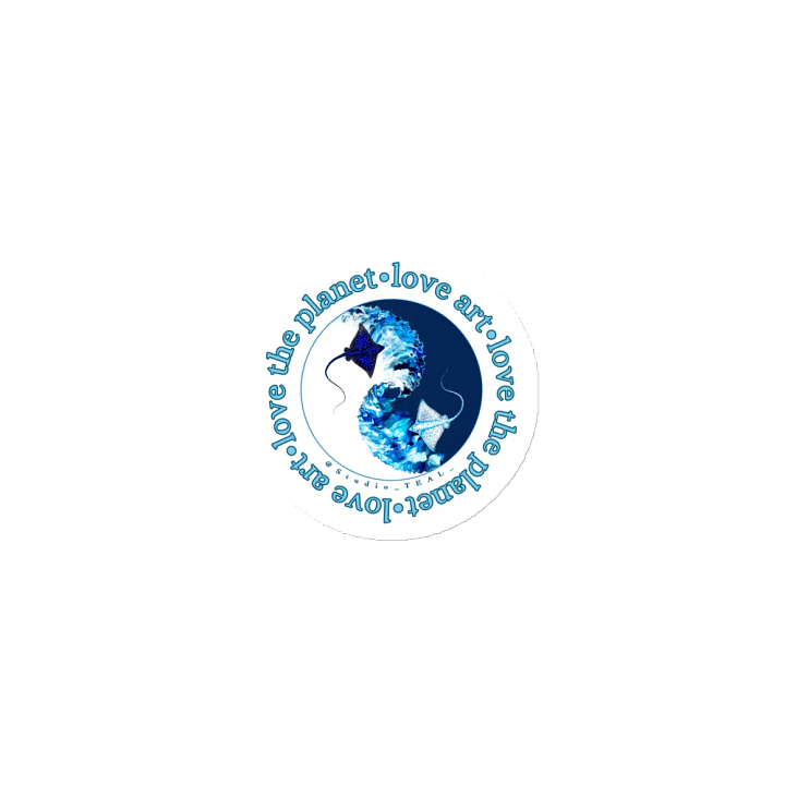 Yin-Yang Eagle Ray Magnets product image (1)