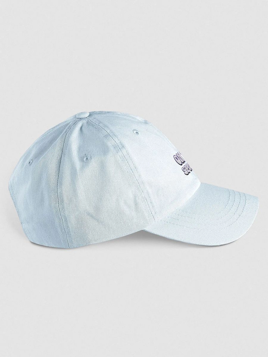 ON THE SPECTRUM (purple) groovy lined design 2 embroidered pastel dad hat product image (13)