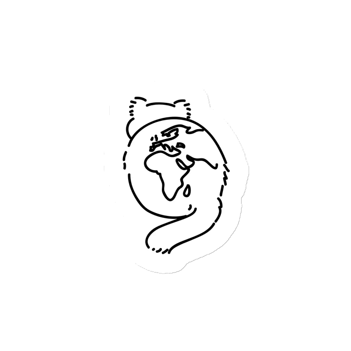 Planet Manul Africa & Europe - Magnet product image (2)