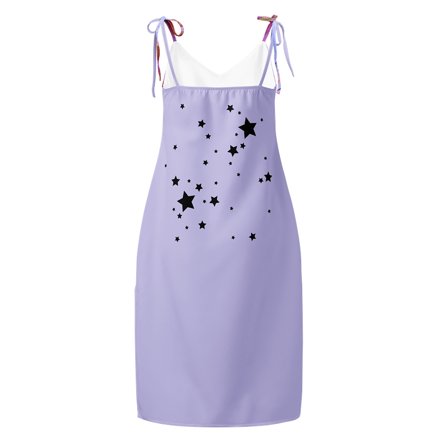 Dreaming Girl - (art by Dina R.) - acrylic painting picture - Slip Dress product image (2)
