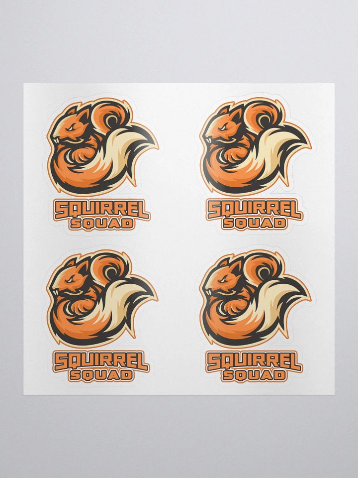 Squirrel Squad Sticker Page product image (1)