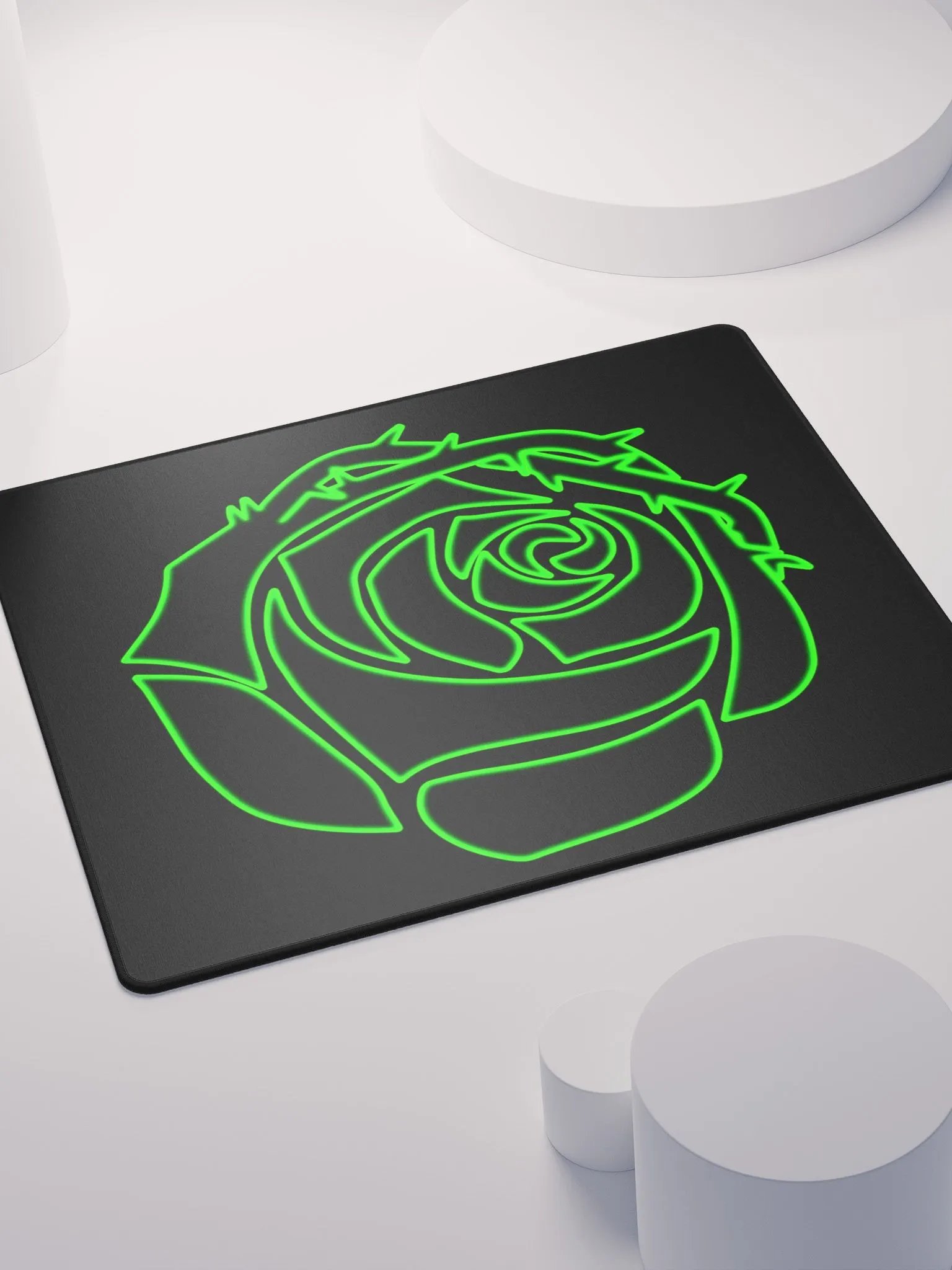 Chaotic Rose Mousepad product image (4)