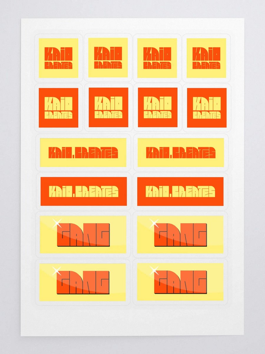kaio.creates Sticker Sheet #2 product image (3)