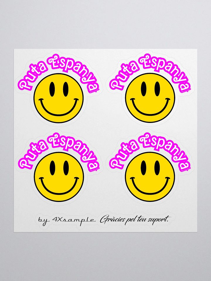 Puta espanya Smiley - Adhesius product image (1)