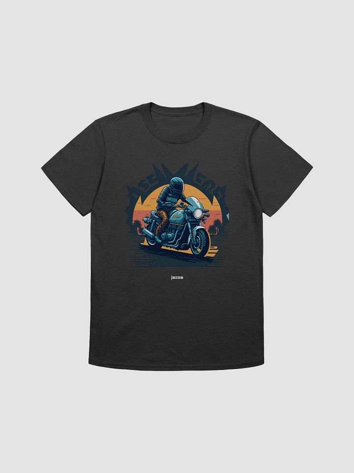 Retro Motorcycle Sunset - Tshirt product image (2)