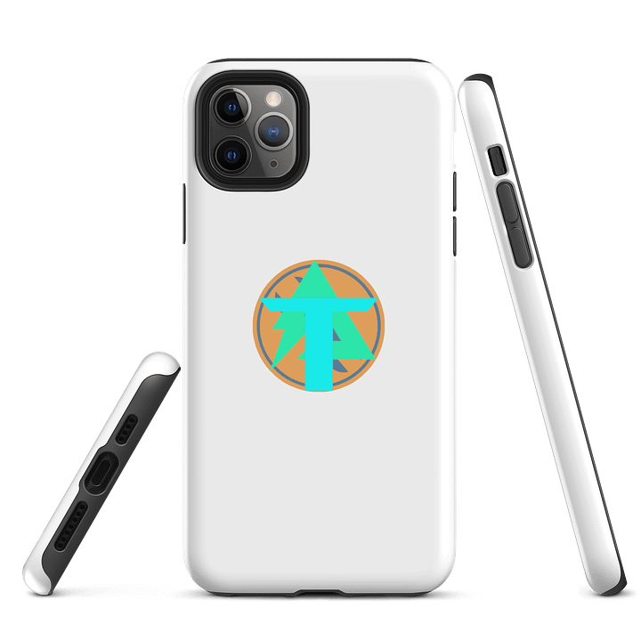 Terengineer Logo Tough iPhone Case (White) product image (1)