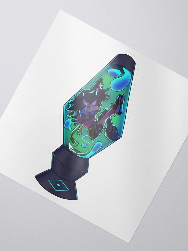 LAVA LAMP: FOX STICKER product image (2)