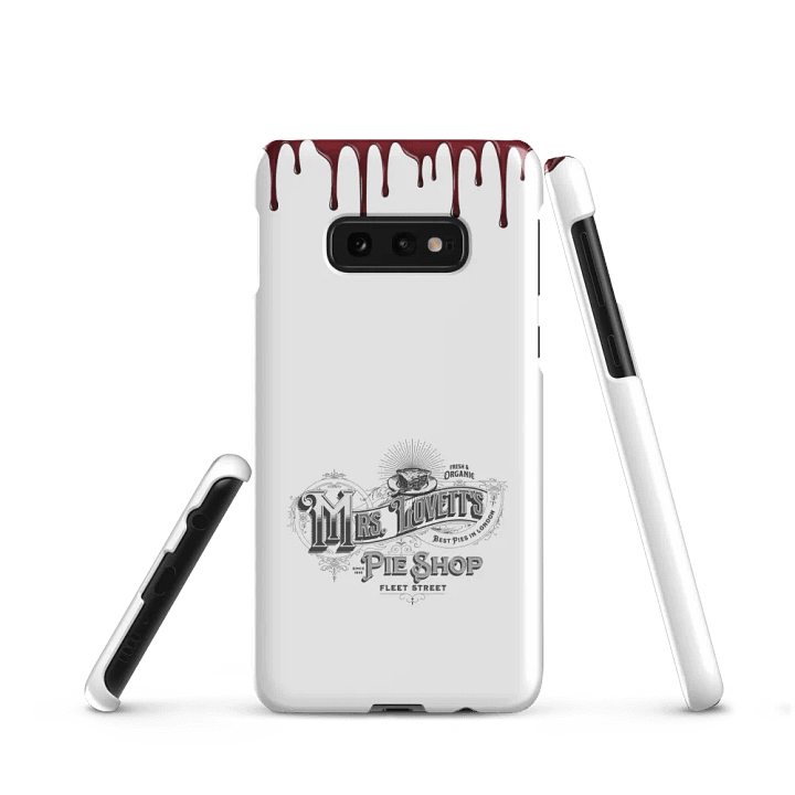 Mrs. Lovett’s Pie Shop Samsung Case – Snap-On Phone Cover for Broadway Horror Fans product image (1)