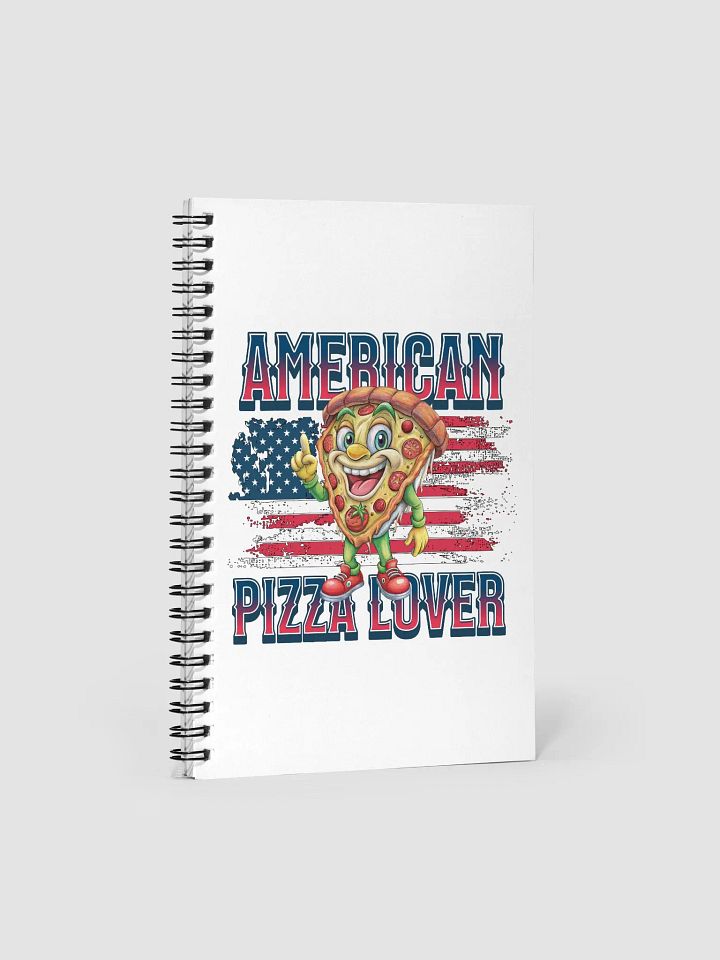 American Pizza Lover Spiral Notebook product image (1)