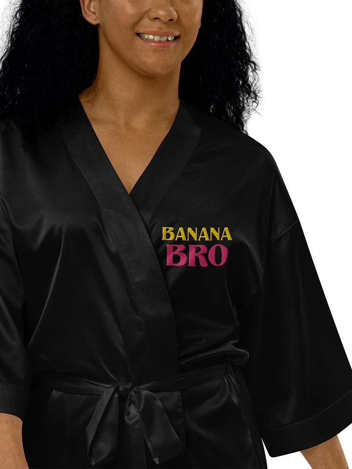 Banana Bro satin robe product image (1)