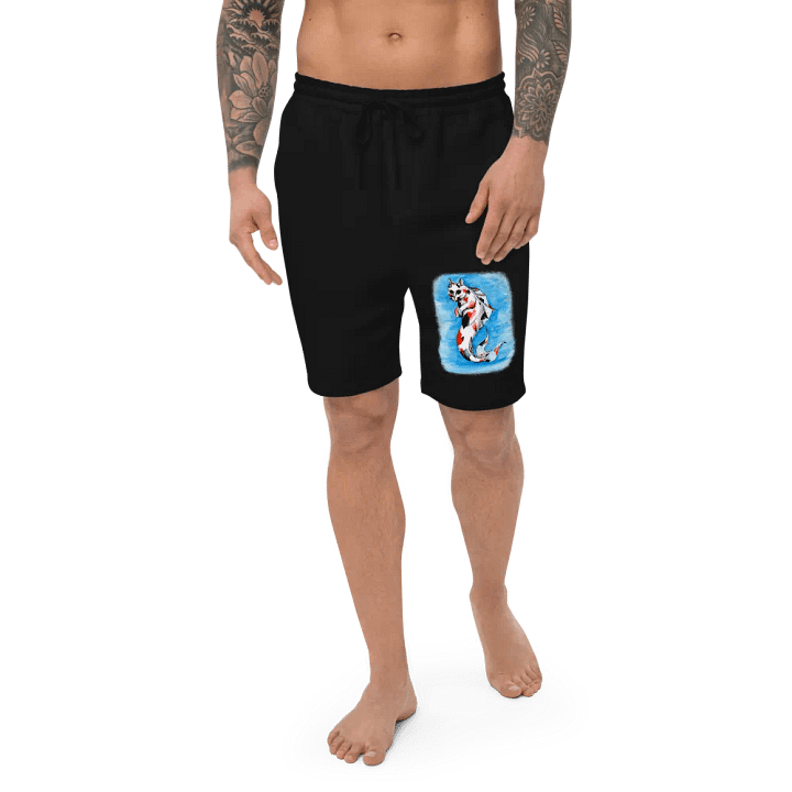 Mermeow Calico Fleece Shorts product image (1)
