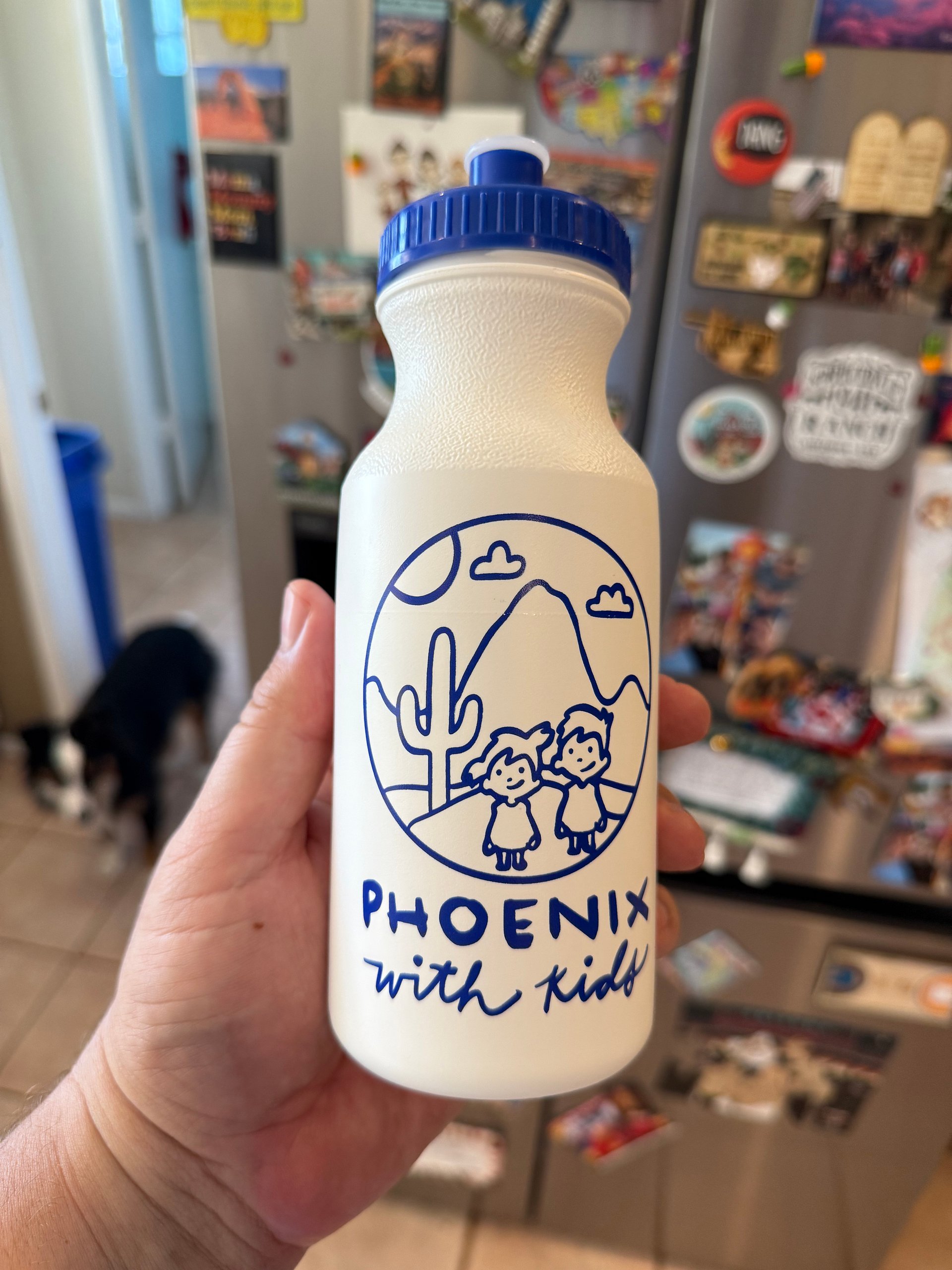Phoenix With Kids Water Bottle product image (1)