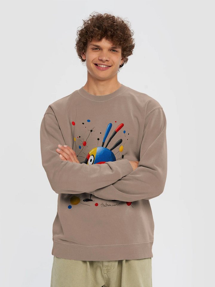 Independent Trading Co. Unisex Midweight Pigment Dyed Sweatshirt product image (2)