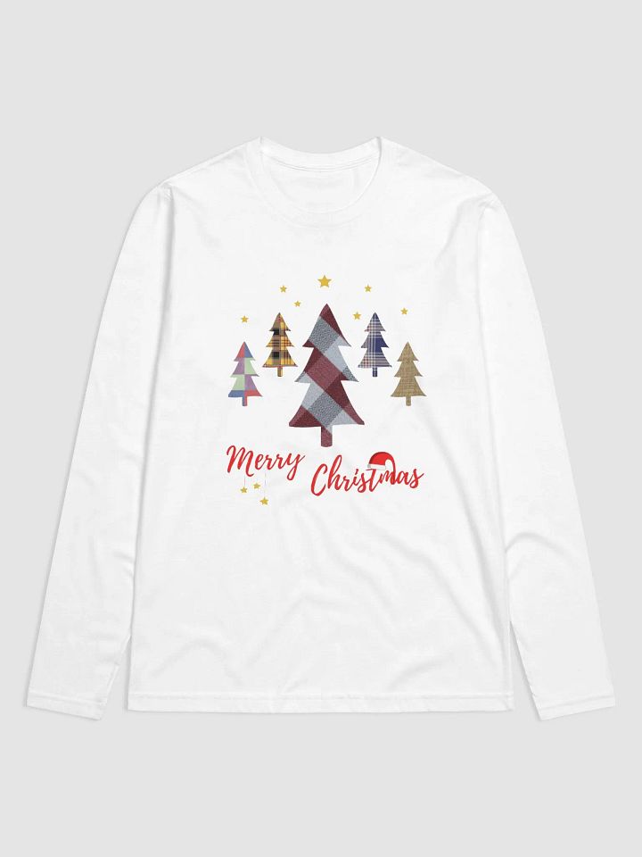 Happy Holidays in Christmas Premium Fitted Long Sleeve Crew by product image (13)