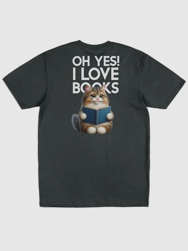 A cute cat is reading book product image (2)