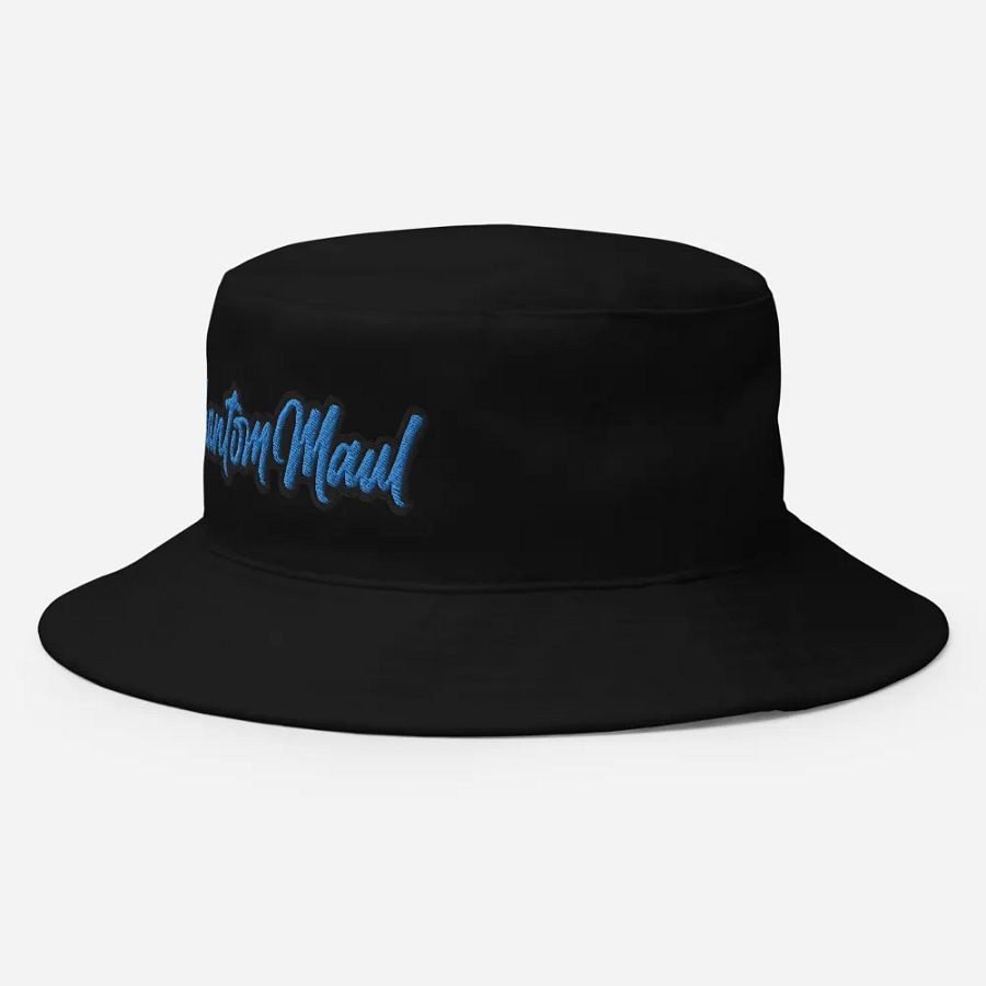 'PhantomMaul' Bucket Hat Blue Lettering product image (10)