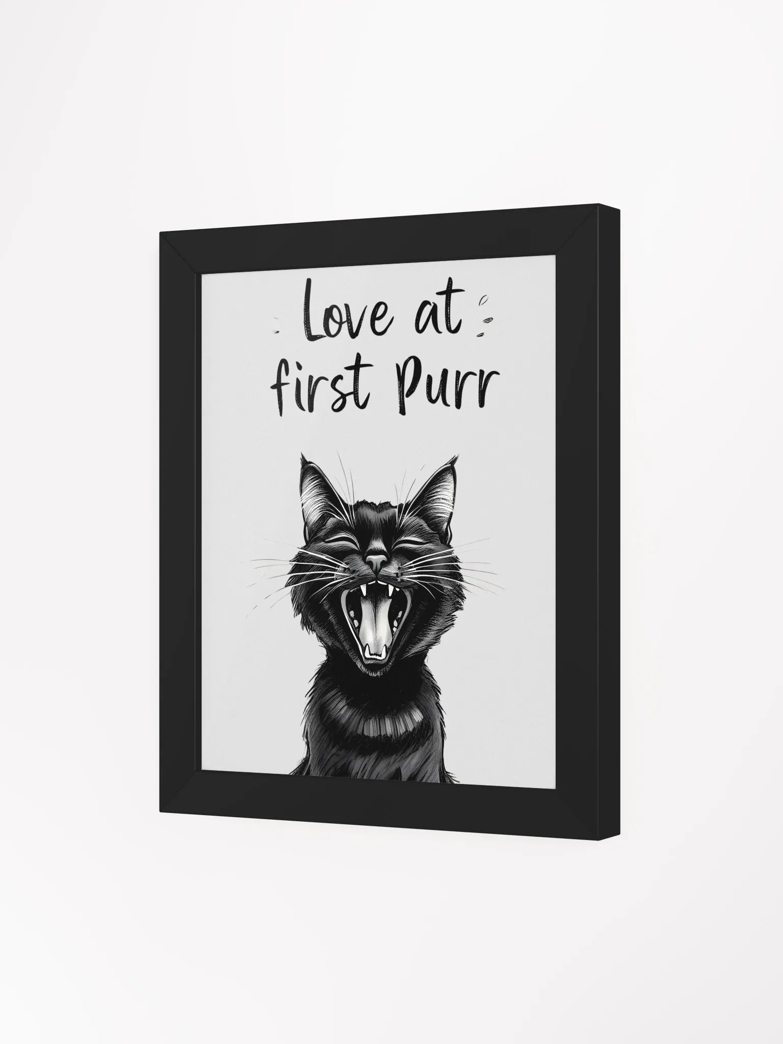 Pawsitively Adorable Matte Cat Poster product image (5)