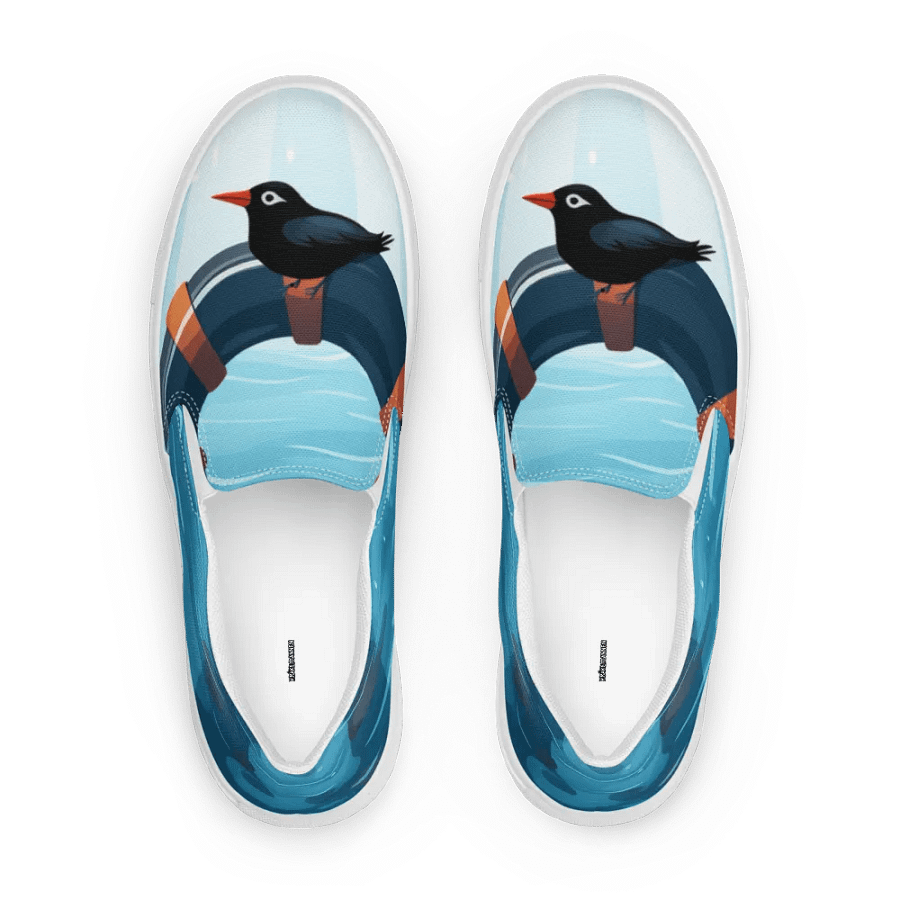 Women's Slip-On Canvas Shoes 🌊 Sea Mood product image (9)